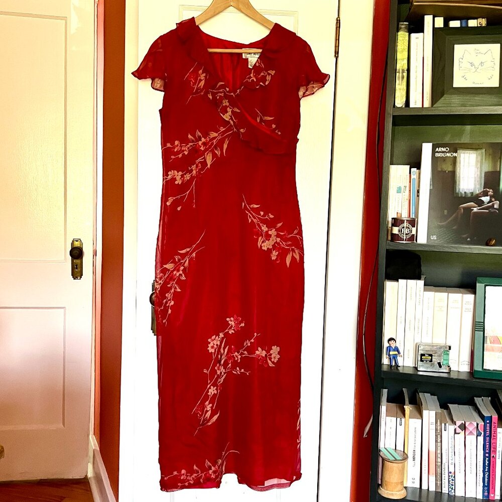 Vintage Bob Mackie Studio silk dress